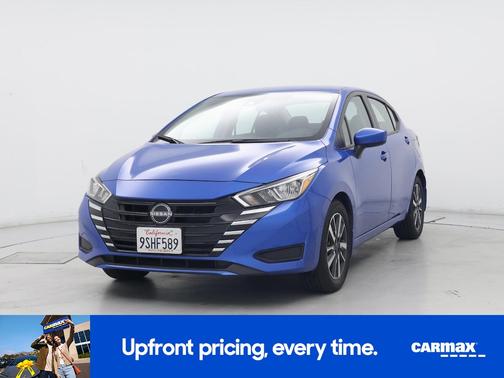 Blue 2024 Nissan Versa SV