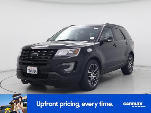Black 2016 Ford Explorer Sport
