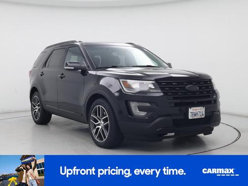 Black 2016 Ford Explorer Sport