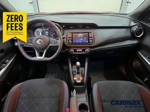 Red 2020 Nissan Kicks SR