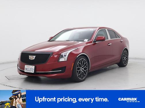 Red 2017 Cadillac ATS