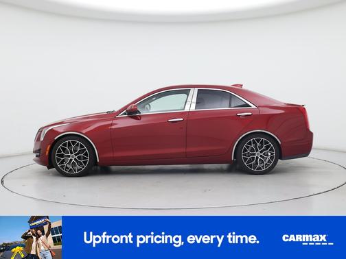 Red 2017 Cadillac ATS