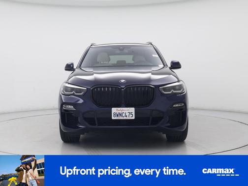 Blue 2021 BMW X5 M50i