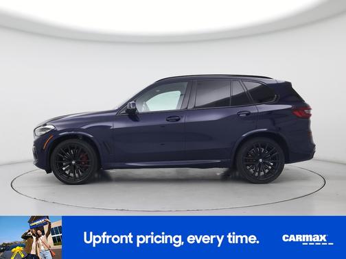 Blue 2021 BMW X5 M50i