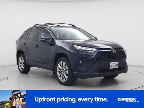 Blue 2023 Toyota RAV4 XLE Premium