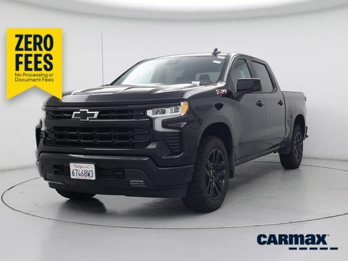 Black 2022 Chevrolet Silverado 1500 RST
