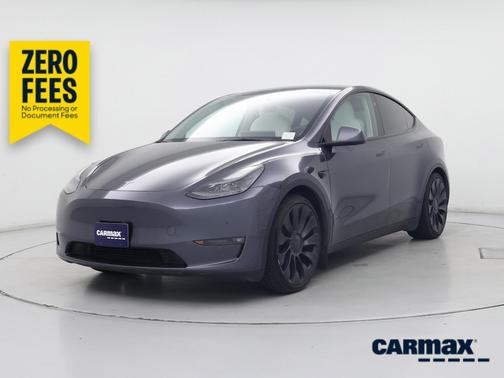 Gray 2023 Tesla Model Y Performance