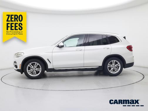 White 2020 BMW X3 sDrive30i