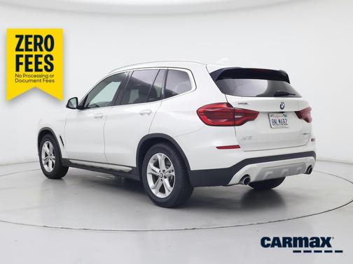 White 2020 BMW X3 sDrive30i