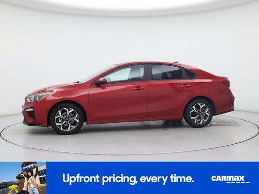 Red 2020 Kia Forte LXS
