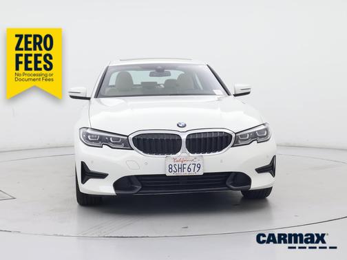 White 2020 BMW 330 I