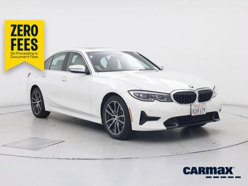 White 2020 BMW 330 I