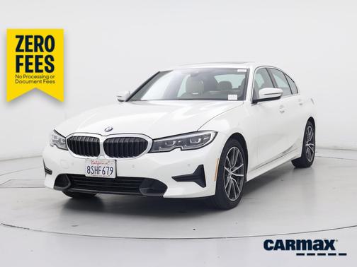 White 2020 BMW 330 I