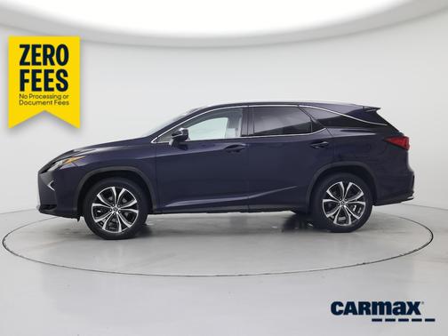 Blue 2018 Lexus RX 350 L