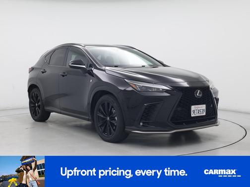 Black 2022 Lexus NX 350 F-SPORT Handling