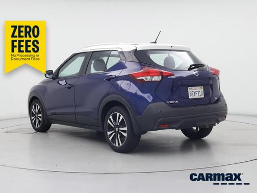 Blue 2020 Nissan Kicks SV