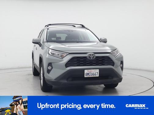 Gray 2019 Toyota RAV4 XLE