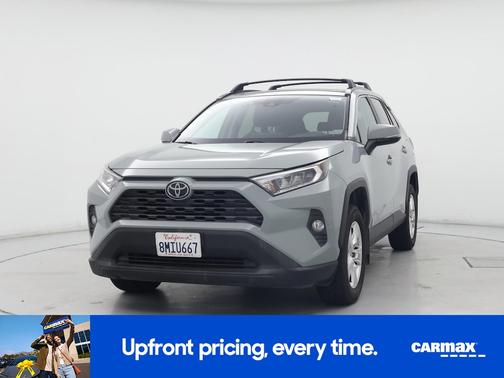 Gray 2019 Toyota RAV4 XLE