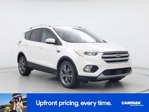 White 2018 Ford Escape Titanium