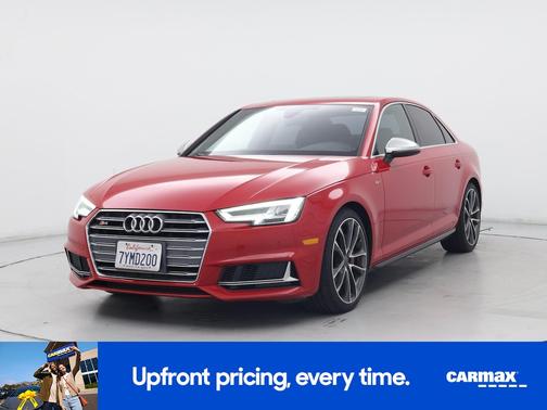 Red 2018 Audi S4 Premium Plus