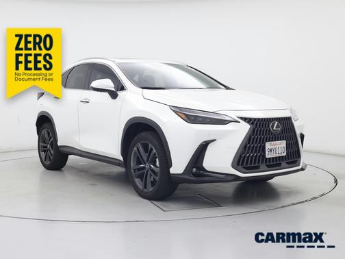 White 2024 Lexus NX 450h+ Luxury