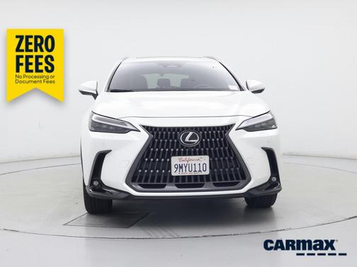 White 2024 Lexus NX 450h+ Luxury