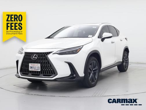 White 2024 Lexus NX 450h+ Luxury