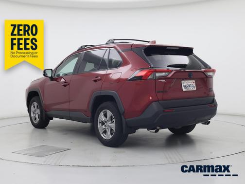Red 2024 Toyota RAV4 Hybrid XLE