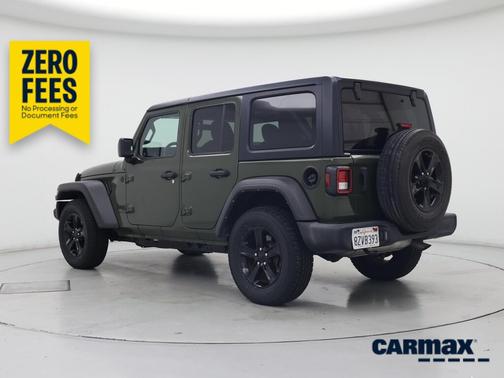 Green 2022 Jeep Wrangler Unlimited Sport Altitude