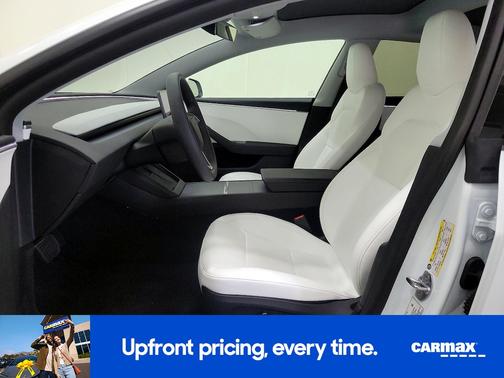 White 2025 Tesla Model 3 Long Range