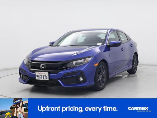Blue 2021 Honda Civic EX