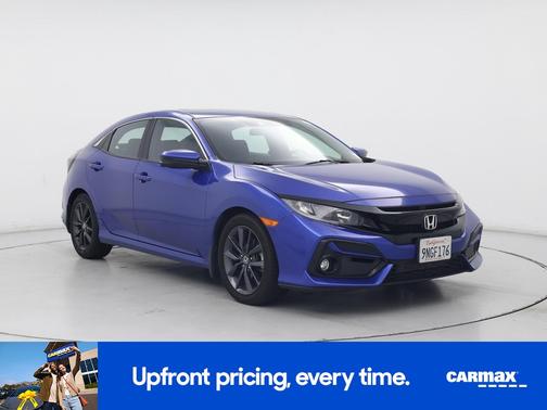 Blue 2021 Honda Civic EX