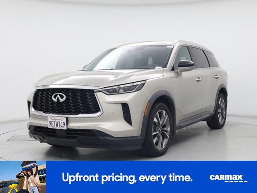 Gray 2023 INFINITI QX60 Luxe