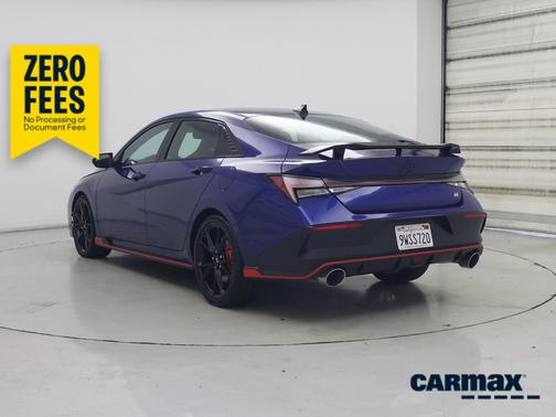 Blue 2025 Hyundai ELANTRA N