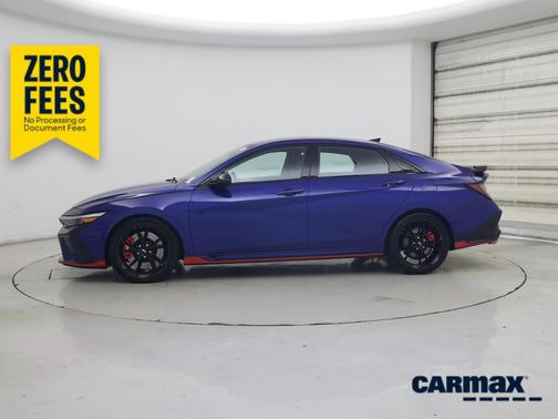 Blue 2025 Hyundai ELANTRA N