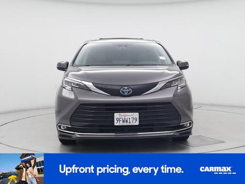 Gray 2021 Toyota Sienna XLE