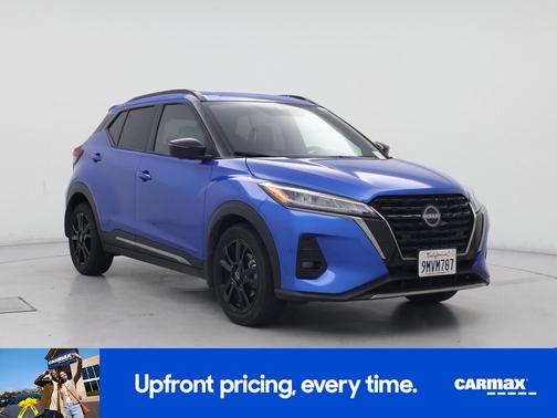 Blue 2024 Nissan Kicks SR