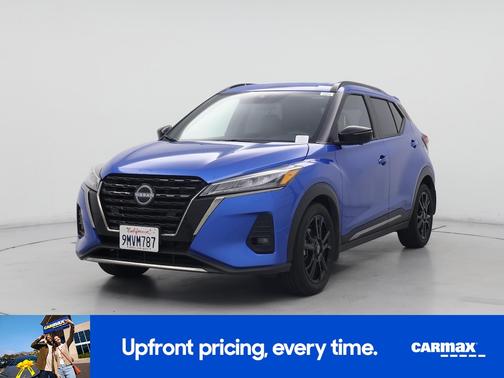 Blue 2024 Nissan Kicks SR
