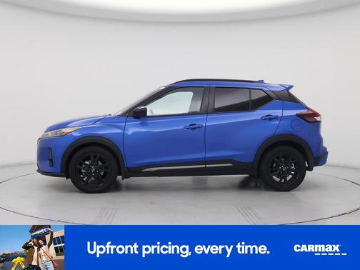 Blue 2024 Nissan Kicks SR
