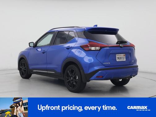 Blue 2024 Nissan Kicks SR