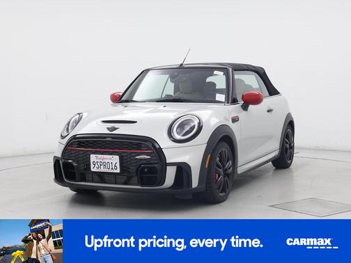 Silver 2022 MINI Convertible John Cooper Works