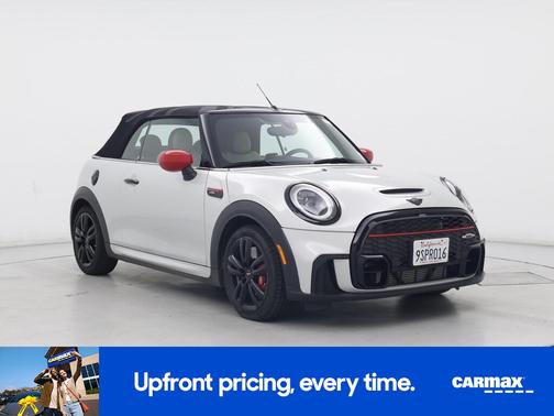 Silver 2022 MINI Convertible John Cooper Works