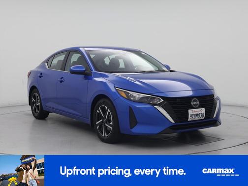 Blue 2025 Nissan Sentra SV