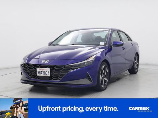 Blue 2022 Hyundai ELANTRA HEV Limited