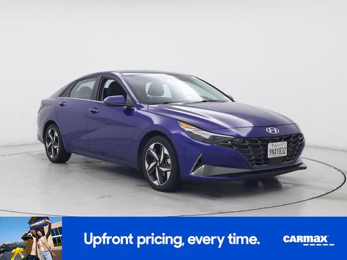 Blue 2022 Hyundai ELANTRA HEV Limited