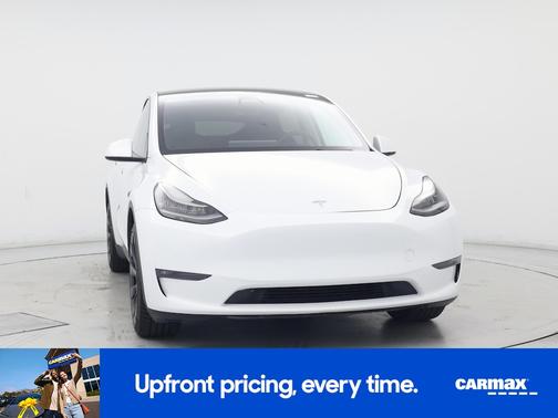 White 2022 Tesla Model Y Long Range