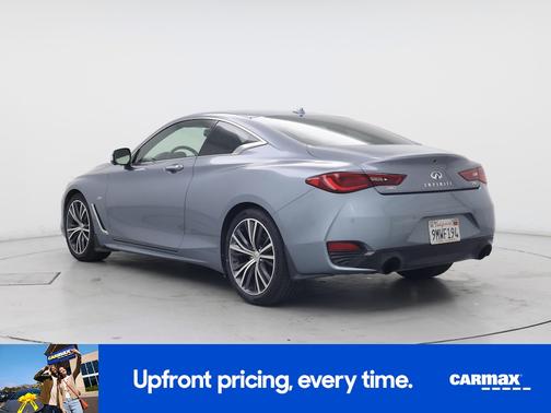 Gray 2017 INFINITI Q60 Sport