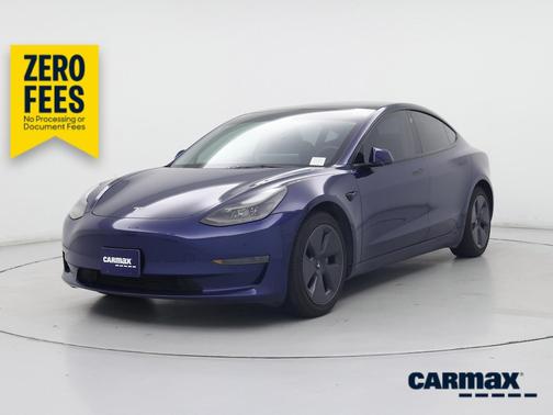 Blue 2023 Tesla Model 3