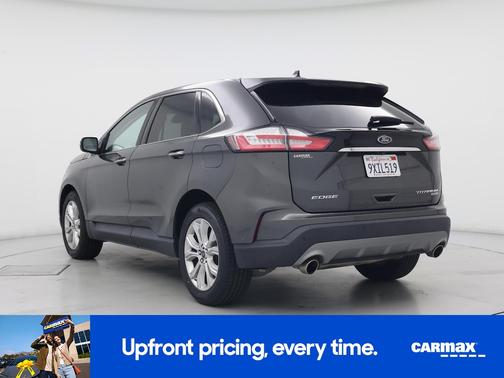 Black 2020 Ford Edge Titanium