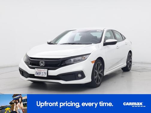 White 2021 Honda Civic Sport
